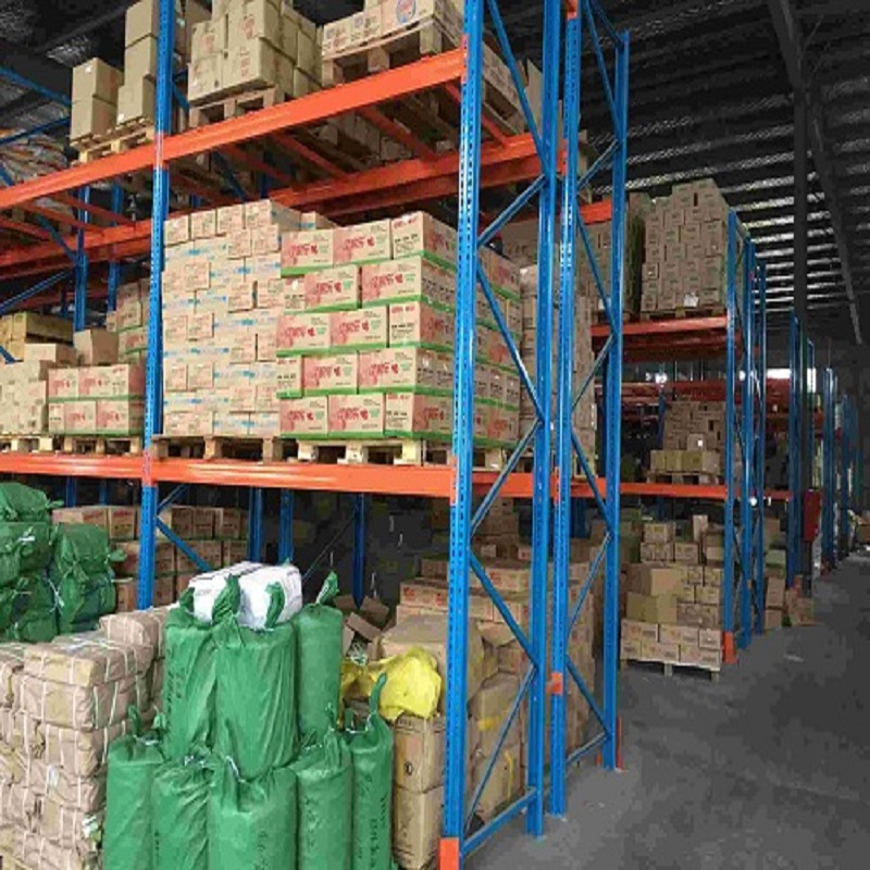 横梁式货架(托盘货架)结构.jpg 横梁式货架(托盘货架)结构.jpg