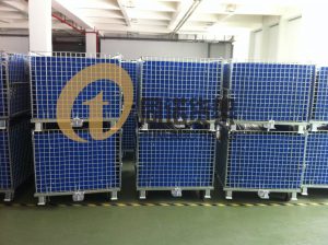 吉林金属折叠式仓储笼,鑫同诺供应 1200*1000*890 规格仓储笼  吉林中空板仓储笼是在仓储笼的内部四周加中空板