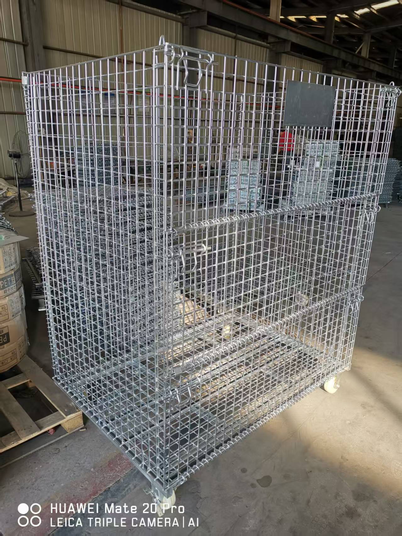泰州仓储笼--吊装带用仓储笼--装纺织品带脚轮仓储笼--同诺仓储笼厂家--可定制专用车间移动周转铁笼.jpg 泰州仓储笼--吊装带用仓储笼--装纺织品带脚轮仓储笼--同诺仓储笼厂家--可定制专用车间移动周转铁笼.jpg